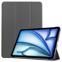 Custer Pure Color 3-Fold Holder Smart Leather Tablet Case, For iPad Air 13 2024 / 2025, For iPad Pro 13 2024