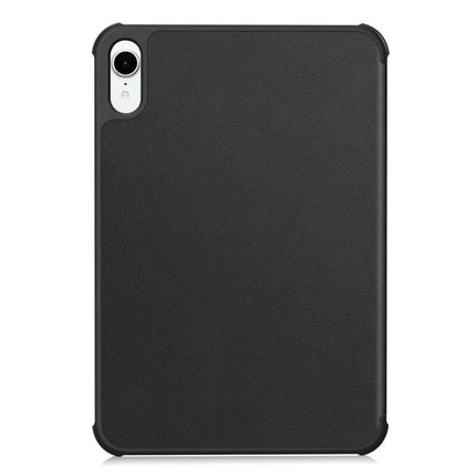 Custer Pure Color 3-Fold Holder Smart Leather Tablet Case, For iPad Air 13 2026 / 2025 / 2024, For iPad Pro 13 2025 / 2024
