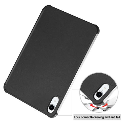 Custer Pure Color 3-Fold Holder Smart Leather Tablet Case, For iPad Air 13 2026 / 2025 / 2024, For iPad Pro 13 2025 / 2024