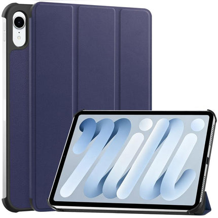 Custer Pure Color 3-Fold Holder Smart Leather Tablet Case, For iPad Air 13 2026 / 2025 / 2024, For iPad Pro 13 2025 / 2024