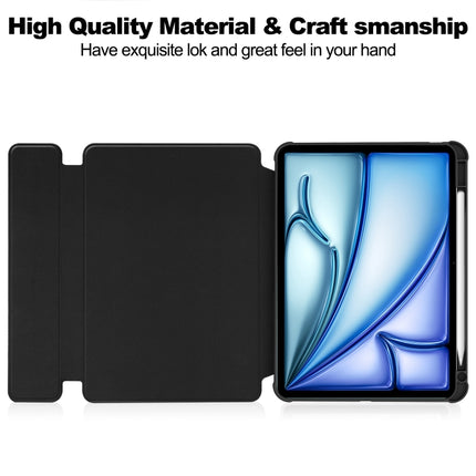 Transparent Rotation Smart Leather Tablet Case with Keyboard, For iPad Air 13 2026 / 2025 / 2024, For iPad Air 11 2026 / 2025 / 2024, For iPad Pro 13 2025 / 2024, For iPad Pro 11 2025 / 2024