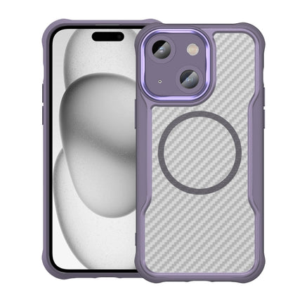 Carbon Fiber Texture MagSafe Translucent Phone Case, For iPhone 15, For iPhone 14, For iPhone 14 Pro, For iPhone 14 Pro Max, For iPhone 13 Pro Max, For iPhone 13 Pro