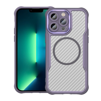 Carbon Fiber Texture MagSafe Translucent Phone Case, For iPhone 13, For iPhone 12, For iPhone 12 Pro Max, For iPhone 12 Pro, For iPhone 11 Pro Max, For iPhone 11
