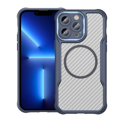 Carbon Fiber Texture MagSafe Translucent Phone Case, For iPhone 13, For iPhone 12, For iPhone 12 Pro Max, For iPhone 12 Pro, For iPhone 11 Pro Max, For iPhone 11