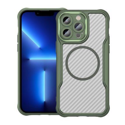 Carbon Fiber Texture MagSafe Translucent Phone Case, For iPhone 13, For iPhone 12, For iPhone 12 Pro Max, For iPhone 12 Pro, For iPhone 11 Pro Max, For iPhone 11