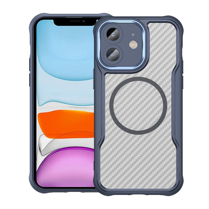 Carbon Fiber Texture MagSafe Translucent Phone Case