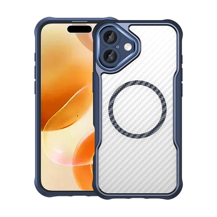Carbon Fiber Texture MagSafe Translucent Phone Case, For iPhone 17e / 16e, For iPhone 17 Pro Max, For iPhone 17 Pro, For iPhone 17, For  iPhone Air, For iPhone 16 Pro Max