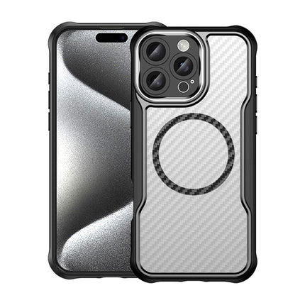 Carbon Fiber Texture MagSafe Translucent Phone Case, For iPhone 17e / 16e, For iPhone 17 Pro Max, For iPhone 17 Pro, For iPhone 17, For  iPhone Air, For iPhone 16 Pro Max