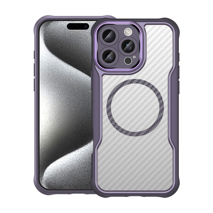Carbon Fiber Texture MagSafe Translucent Phone Case, For iPhone 17e / 16e, For iPhone 17 Pro Max, For iPhone 17 Pro, For iPhone 17, For  iPhone Air, For iPhone 16 Pro Max