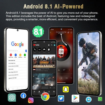 S24 Ultra / C24, 6.8 inch Screen, Android 8.1 7731E Quad Core, Network: 3G, OTG, Dual SIM, 2GB+16GB