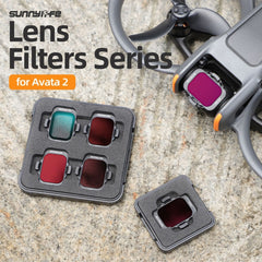 For DJI Avata 2 Sunnylife Camera Lens Filter, MCUV, ND8, ND16, ND32, ND64, ND128, 4 in 1 ND8/16/32/64, 5 in 1 ND8/16/32/64/128, 4 in 1 MCUV ND8/16/32, 6 in 1 MCUV ND8/16/32/64/128