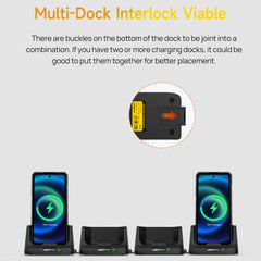 Ulefone UAS22 33W Desk Charging Dock For Armor 26 Ultra, For Armor 26 Ultra