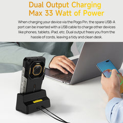 Ulefone UAS22 33W Desk Charging Dock For Armor 26 Ultra, For Armor 26 Ultra