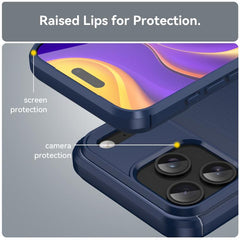 Brushed Texture Carbon Fiber TPU Phone Case