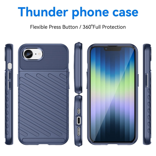 Thunderbolt Shockproof Soft TPU Phone Case, For iPhone 17e / 16e, For iPhone 17 Pro Max, For iPhone 17 Pro, For iPhone 17, For iPhone Air, For iPhone 16 Pro Max, For iPhone 16 Pro, For iPhone 16 Plus, For iPhone 16
