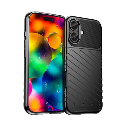 Thunderbolt Shockproof Soft TPU Phone Case, For iPhone 17 Pro / 18 Pro, For iPhone 17 Pro Max / 18 Pro Max, For iPhone 17e / 16e, For iPhone 17, For iPhone Air, For iPhone 16 Pro Max, For iPhone 16 Pro, For iPhone 16 Plus, For iPhone 16