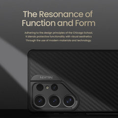 NILLKIN Aramid Fiber Fine Hole Phone Case, For Samsung Galaxy S25 Ultra 5G, For Samsung Galaxy S24 Ultra 5G