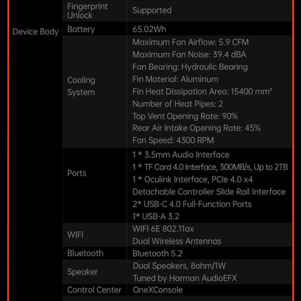 ONE-NETBOOK OneXPlayer X1 10.95 inch Handheld Game Console, Windows 11 AMD Ryzen 7 8840U, 32GB+1TB, 32GB+2TB, 64GB+4TB