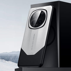 SULADA Splicing Plain Leather PC Shockproof Phone Case, For Honor Magic6 Pro, For Honor Magic6