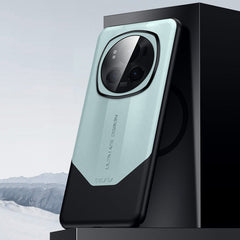 SULADA Splicing Plain Leather PC Shockproof Phone Case, For Honor Magic6 Pro, For Honor Magic6