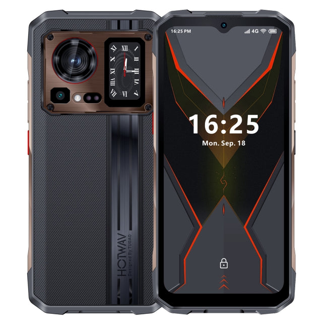 HOTWAV Cyber 15, IP68/IP69K Rugged Phone, 6280mAh, 6.6 inch Android 13 MediaTek MT6789 Helio G99 Octa Core, Network: 4G, NFC, OTG