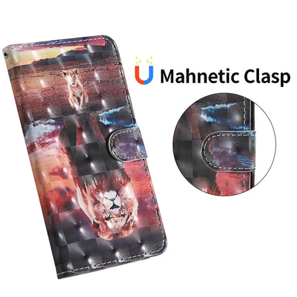 3D Painting Colored Drawing Pattern Horizontal Flip TPU + PU Leather Case with Holder & Card Slots & Wallet & Lanyard, For iPhone 12 mini, For iPhone 12 / 12 Pro, For iPhone 12 Pro Max