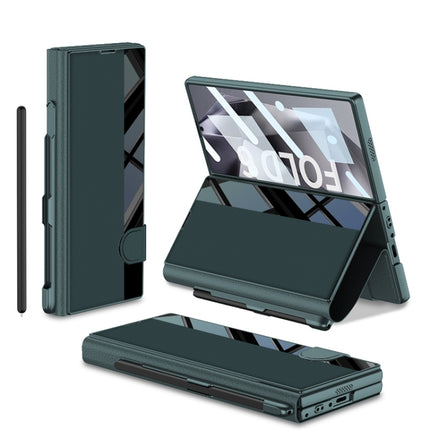 GKK Integrated Full Coverage Flip Phone Case with Pen Slot, Not Included Pen, For Galaxy Z Fold8 Ultra 5G, For Samsung Galaxy Z Fold7 5G, For Samsung Galaxy Z Fold6