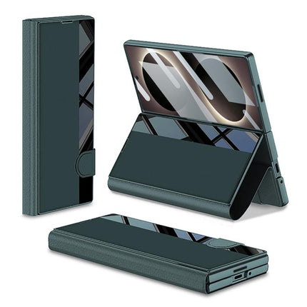 GKK Integrated Full Coverage Flip Phone Case with Pen Slot, Not Included Pen, For Galaxy Z Fold8 Ultra 5G, For Samsung Galaxy Z Fold7 5G, For Samsung Galaxy Z Fold6