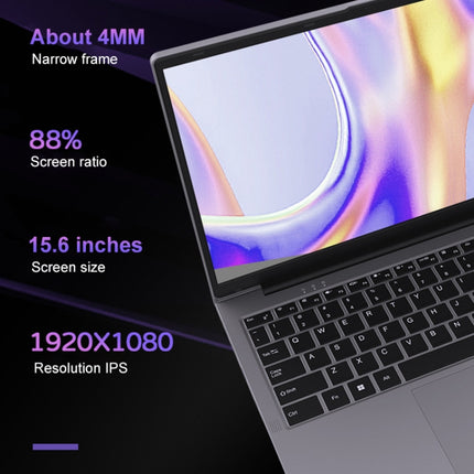 Jumper EZbook X8 15.6 inch Laptop, Windows 11 Intel Alder Lake i5-12450H Octa Core