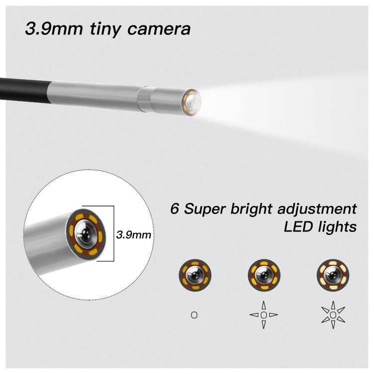 F240 3.9mm HD 1080P IP67 Waterproof WiFi Direct Connection Digital Endoscope