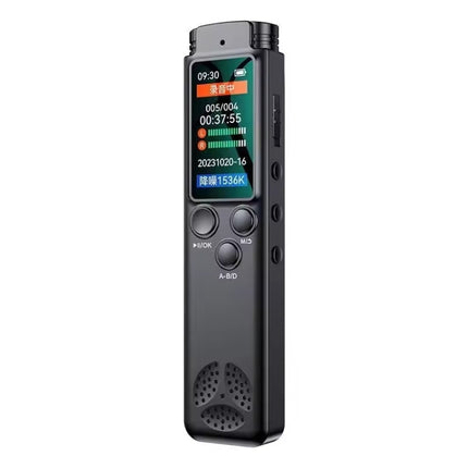 H22 Smart Color Screen Noise Reduction Voice Recorder, 8GB, 64GB