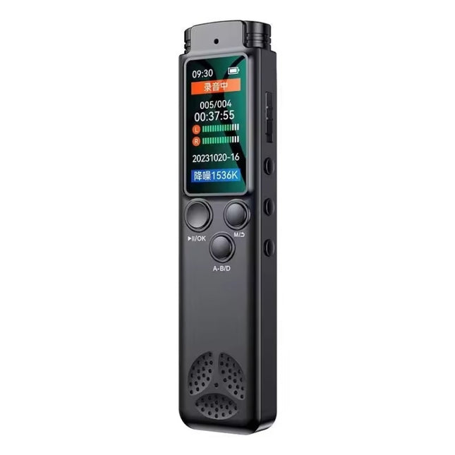 H22 Smart Color Screen Noise Reduction Voice Recorder, 8GB, 64GB