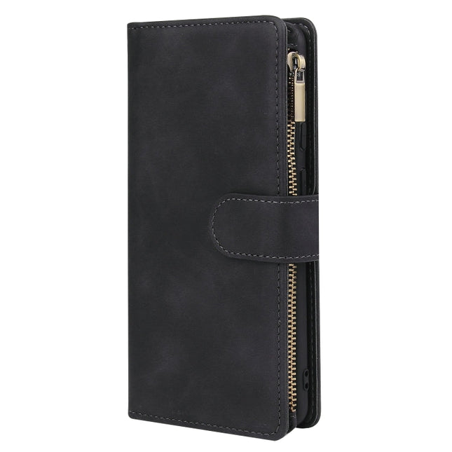 Multifunctional Retro Frosted Horizontal Flip Leather Case with Card Slot & Holder & Zipper Wallet & Photo Frame & Lanyard, For Samsung Galaxy A21s, For Samsung Galaxy Note20 Ultra, For Samsung Galaxy Note20