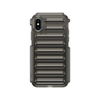 For iPhone X / XS / Transparent Grey
