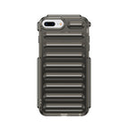 For iPhone 8 Plus / Transparent Grey