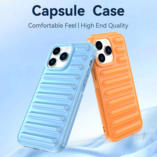 Capsule Series Candy Color TPU Phone Case, For iPhone 16 Pro Max, For iPhone 16 Pro, For iPhone 16 Plus, For iPhone 16