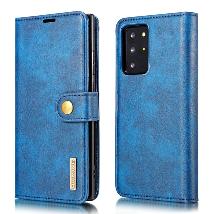 DG.MING Crazy Horse Texture Flip Detachable Magnetic Leather Case with Holder & Card Slots & Wallet, For Samsung Galaxy Note20 Ultra, For Samsung Galaxy Note20