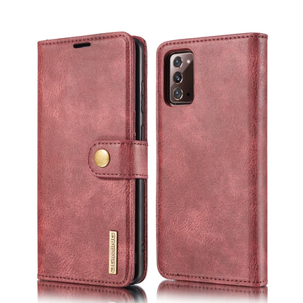 DG.MING Crazy Horse Texture Flip Detachable Magnetic Leather Case with Holder & Card Slots & Wallet, For Samsung Galaxy Note20 Ultra, For Samsung Galaxy Note20