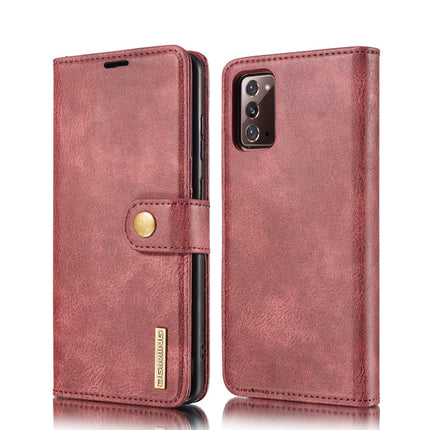 DG.MING Crazy Horse Texture Flip Detachable Magnetic Leather Case with Holder & Card Slots & Wallet, For Samsung Galaxy Note20 Ultra, For Samsung Galaxy Note20