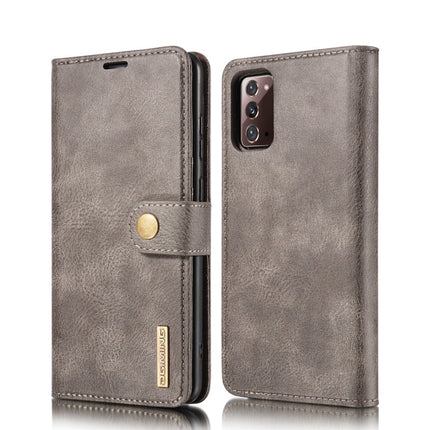 DG.MING Crazy Horse Texture Flip Detachable Magnetic Leather Case with Holder & Card Slots & Wallet, For Samsung Galaxy Note20 Ultra, For Samsung Galaxy Note20