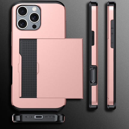 Shockproof Armor Phone Case with Card Slot, For iPhone 17, For iPhone Air