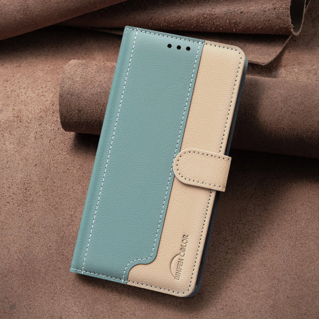 Color Matching RFID Anti-theft Leather Phone Case, For iPhone 17e / 16e, For iPhone 17 Pro Max, For iPhone 17 Pro, For iPhone 17