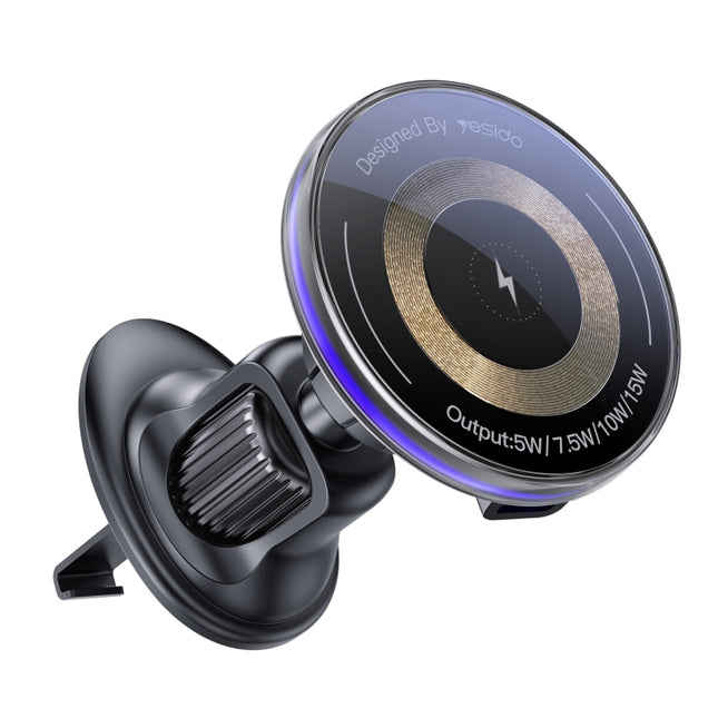 Yesido C308 15W Air Outlet Car MagSafe Magnetic Wireless Charging Holder
