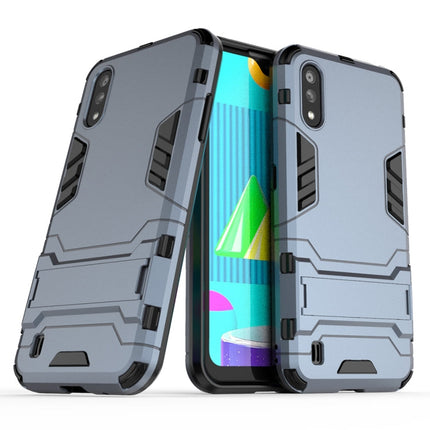 PC + TPU Shockproof Protective Case with Invisible Holder, For iPhone 12 / 12 Pro, For iPhone 12 mini, For OPPO Realme C11, For Vivo X50 Pro+, For Samsung Galaxy M01