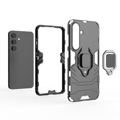 PC + TPU Shockproof Protective Phone Case with Magnetic Ring Holder, For Samsung Galaxy S25 5G, For Samsung Galaxy S25+ 5G, For Samsung Galaxy S25 Ultra 5G, For Samsung Galaxy S24 FE 5G