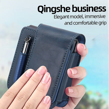 VIETAO Retro Thinking Series PU Shockproof Phone Bag, Without Pen, For Samsung Galaxy Z Flip 3 / 4 / 5 / 6, For Samsung Galaxy Z Fold 3 / 4 / 5 / 6