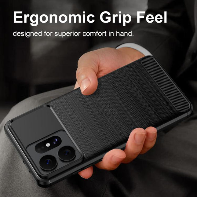 Carbon Fiber Brushed Texture TPU Phone Case, For Samsung Galaxy S26+ 5G, For Samsung Galaxy S26 Edge 5G, For Samsung Galaxy S26 Ultra 5G, For Samsung Galaxy S25 FE 5G, For Samsung Galaxy S25 Edge 5G, For Samsung Galaxy S25 5G, For Samsung Galaxy S25+ 5...