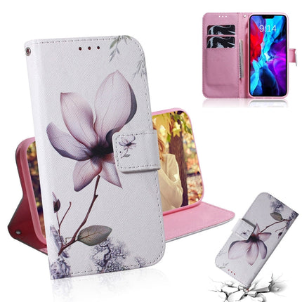 Coloured Drawing Horizontal Flip Leather Case, with Holder & Card Slots & Wallet, For iPhone 12 mini, For iPhone 12 / 12 Pro
