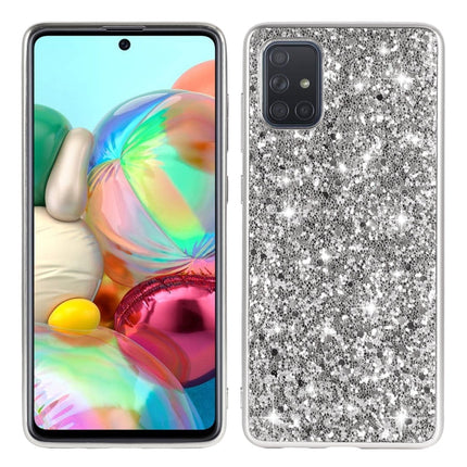 Glitter Powder Shockproof TPU Protective Case, For iPhone 12 / 12 Pro, For iPhone 12 mini, For iPhone 12 Pro Max, For Samsung Galaxy A71 5G