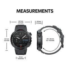 Zeblaze Ares 3 Plus 1.43 inch Fitness & Wellness Smart Watch Supports 24H Health Monitoring